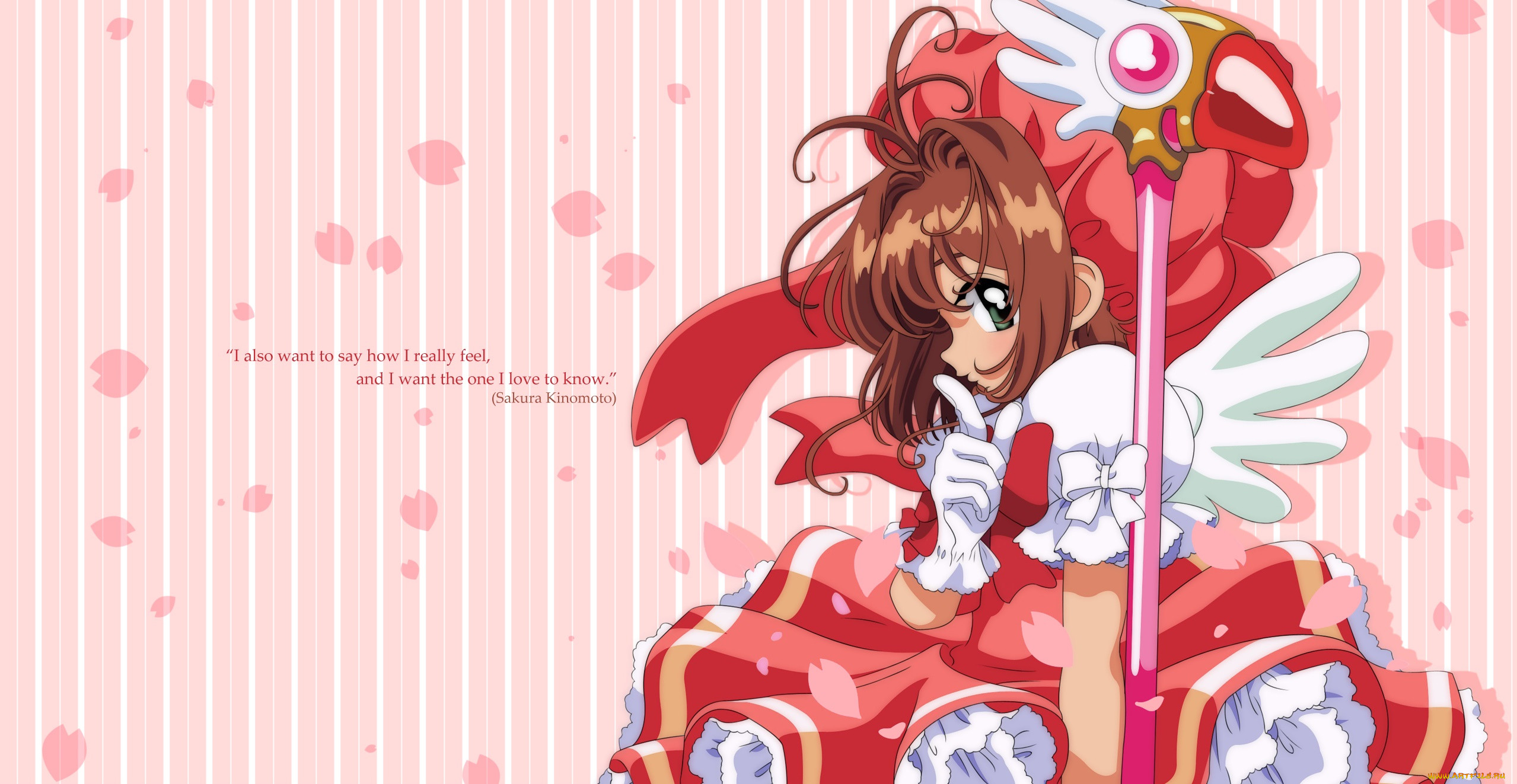 Обои Аниме Card Captor Sakura, обои для рабочего стола, фотографии аниме,  card captor sakura, фон, взгляд, девушка Обои для рабочего стола, скачать  обои картинки заставки на рабочий стол.